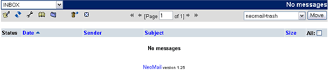 Webmail Interface